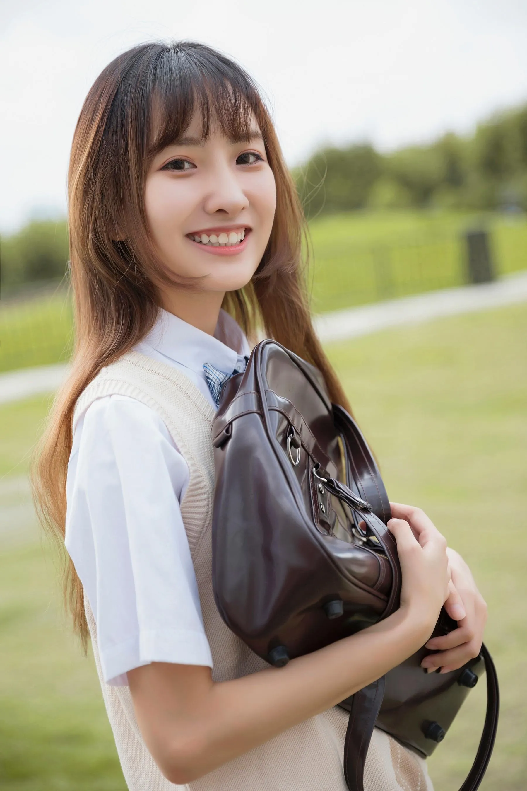 [艺图语] 2022.06.17 属于JK的夏天 Ria李礼礼 [31P]插图9